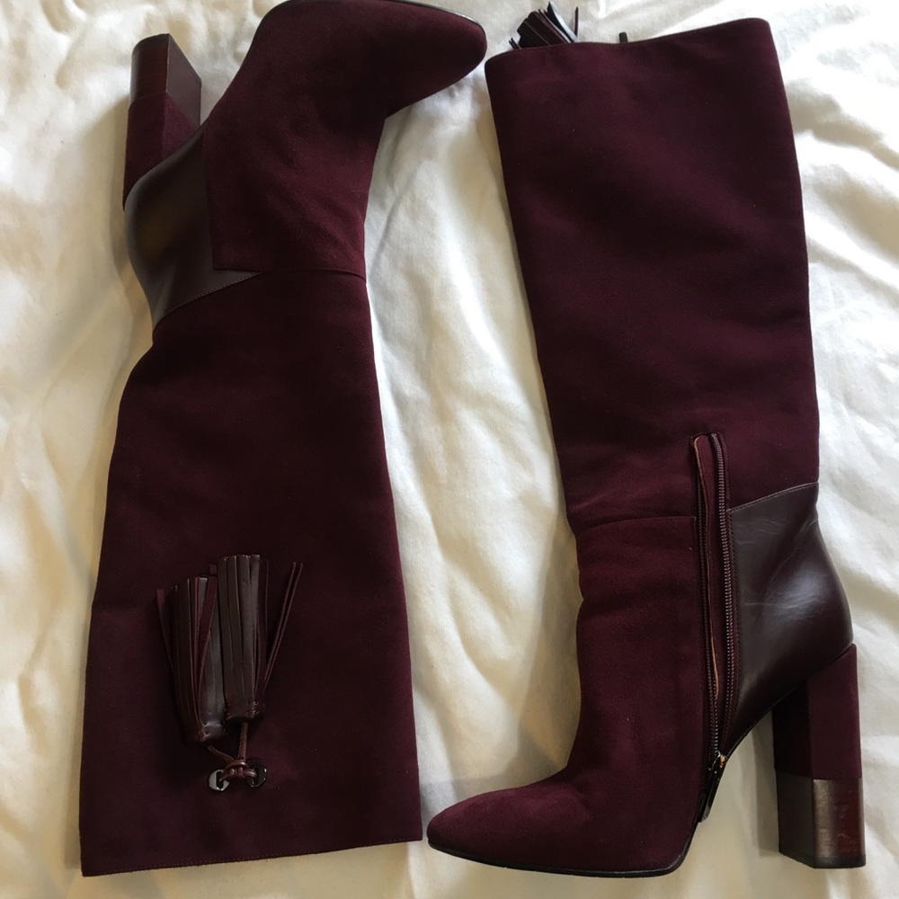 Aquatalia Evelina Suede/Leather Weatherproof Boots - Picture 3 of 8